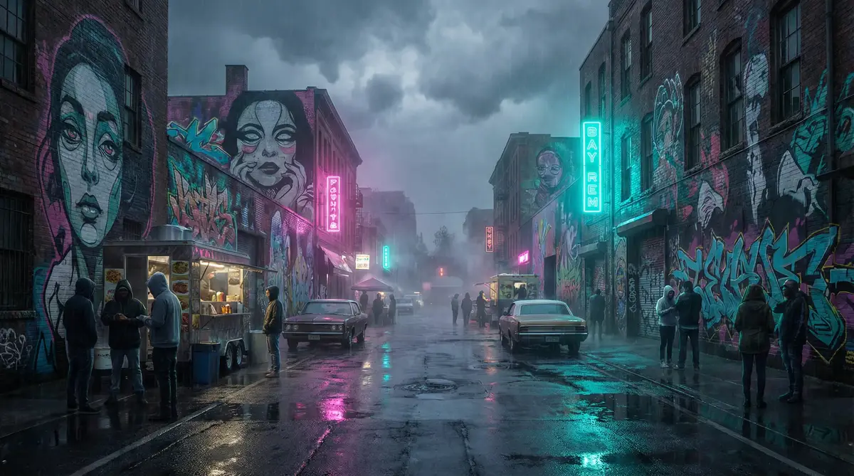 高树三姐妹有声下载 - 雨夜壁画街